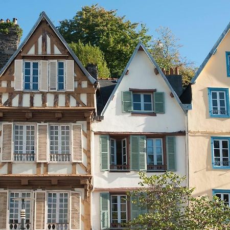 Charmant Studio A Colombages Morlaix Exterior foto
