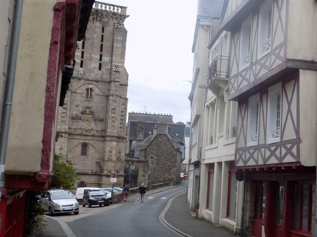 Charmant Studio A Colombages Morlaix Exterior foto